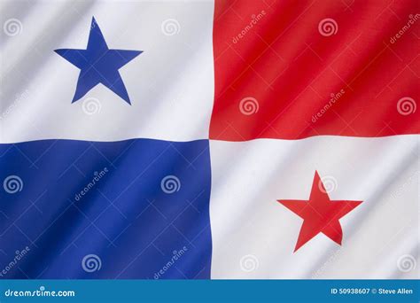 Flag of Panama stock image. Image of tourism, symbolic - 50938607