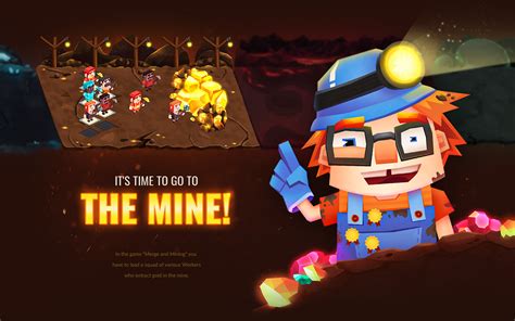 Merge and mining. 2D Mobile Game on Behance