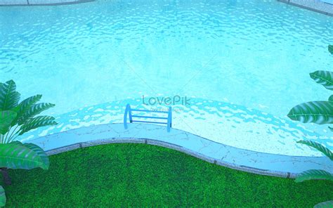 Summer pool background creative image_picture free download 401521523 ...