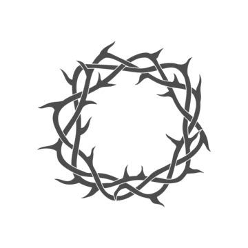 Crown Of Thorns Of Christ Illustration Torture Crown Thorns Vector ...