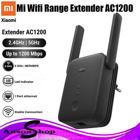 Mi WiFi Range Extender AC1200 Extend dual band WiFi throughout your home | Lazada PH