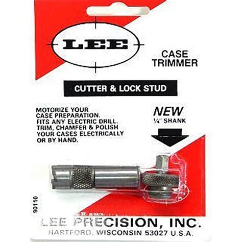 Lee Precision Cutter and Lock Stud Case Trimmer Reloading Tool | Sportsman's Warehouse