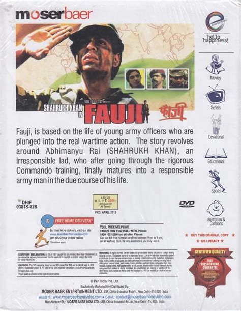 Fauji Hindi TV Serial (Shah Rukh Khan), SRK FIRST TV SERIES #21643 ...