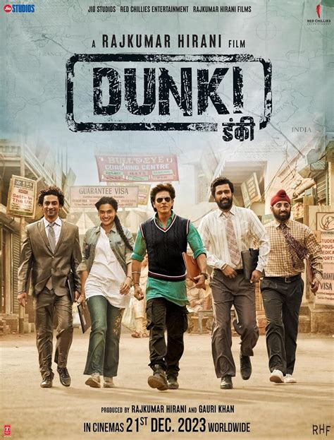 Dunki (2023) HDTS Hindi Full Movie 480p | 720p | 1080p - Filmy4Way