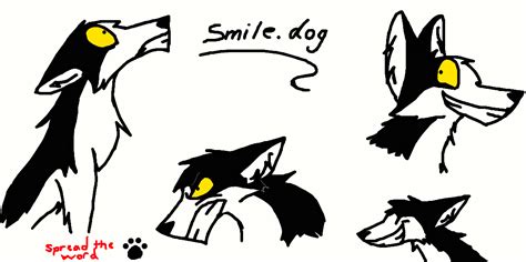 Cartoon Smile.dog practice by Catsoul100 on DeviantArt