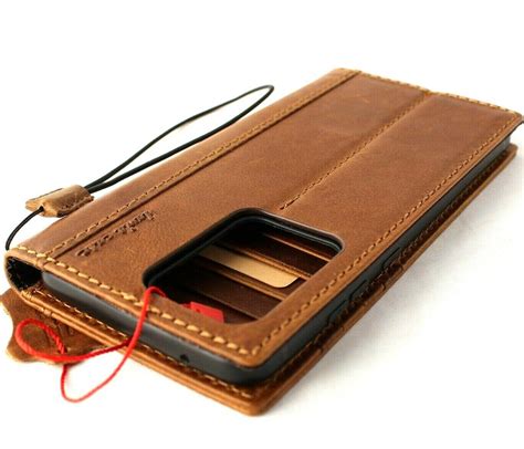 Genuine Vintage Leather Case for Samsung Galaxy S20 ULTRA 5G Wallet Book Luxury Soft cover Davis ...