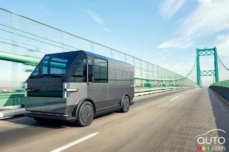 Automotive startup Canoo presents electric delivery van | Car News ...