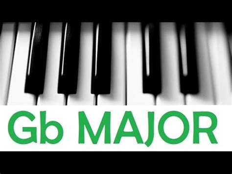 Gb Major Scale & Chords [All Scales & Chords Tutorial #8] - YouTube