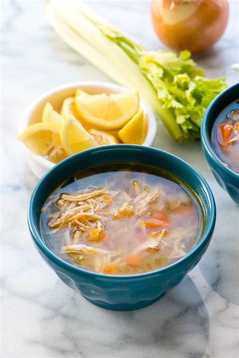 Instant Pot Hearty Chicken Soup - Fast & Easy Ready When You Need It!