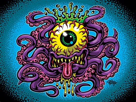 Cycloptopus 8x10 high quality print signed by the artist · Jimbo ...