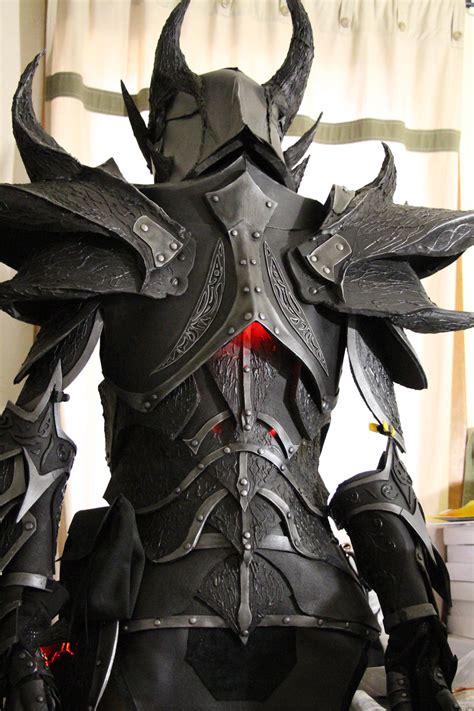 Skyrim Daedric armor by lsomething on DeviantArt