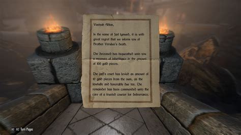 Ironic Letter from the Jarl after doing "The Taste of Death" : r/skyrim