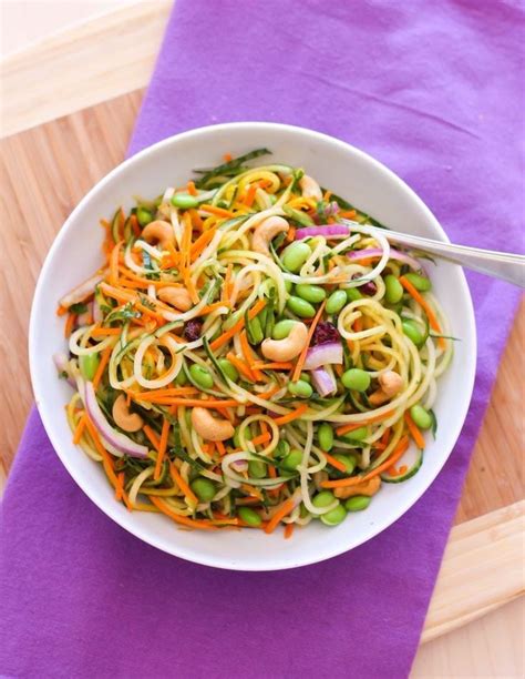 Mango Curried Cucumber Noodle Salad - My Fresh Perspective | Cucumber noodles, Mango curry ...