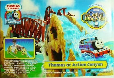 THOMAS AT ACTION CANYON TRACKMASTER USA NEW IN BOX +DVD | #101942616