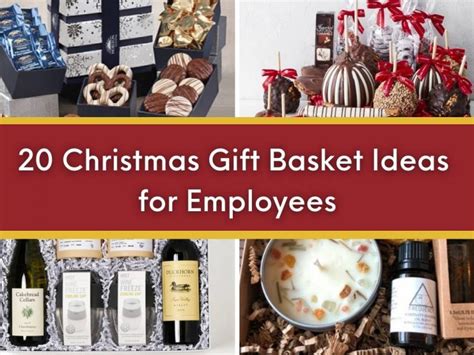 20 Christmas Gift Basket Ideas for Employees