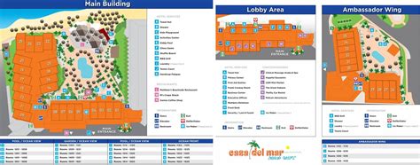 Resort Map | Casa Del Mar Beach Resort | Aruba