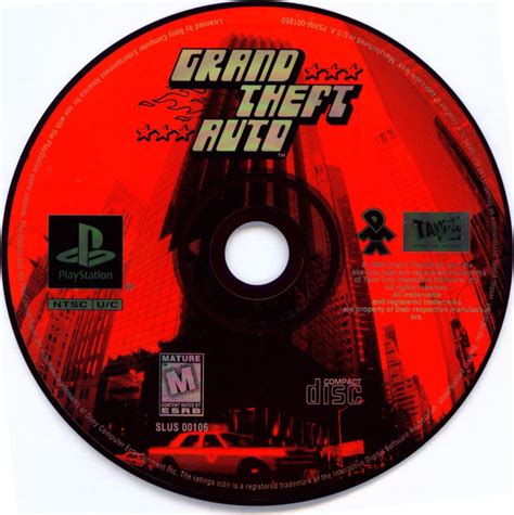 Grand Theft Auto (1997) PlayStation box cover art - MobyGames