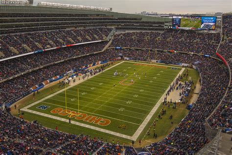 Chicago Bears Soldier Field 7795 Photograph by David Haskett II