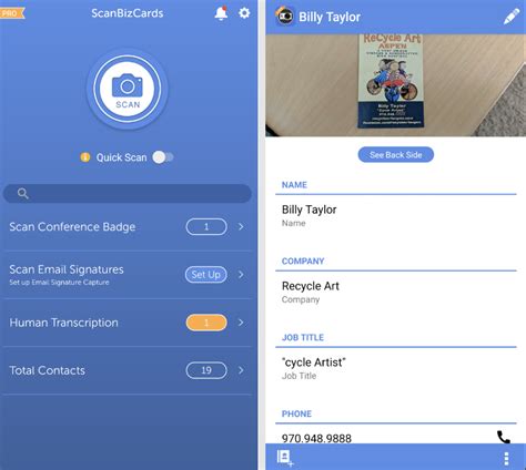 The 8 Best Business Card Scanner Apps of 2021 | Zapier