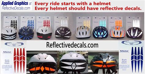 Reflective Motorcycle Helmet Stickers Decals | Reviewmotors.co