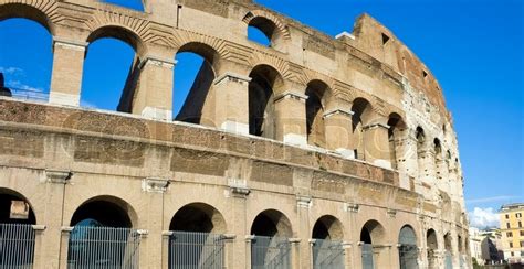 Ancient ruins of great stadium Colosseum, Rome, Italy | Stock Photo ...