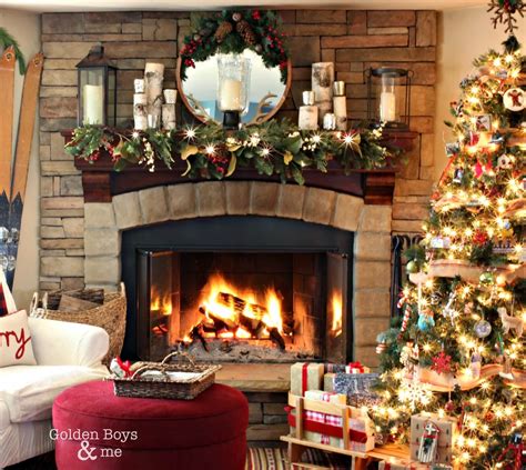 32 Best Christmas Mantel Decoration Ideas and Designs for 2017