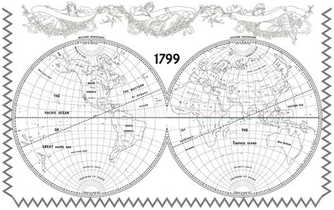 Vector Globe Vintage World Map Stock Vector - Illustration of mountain ...