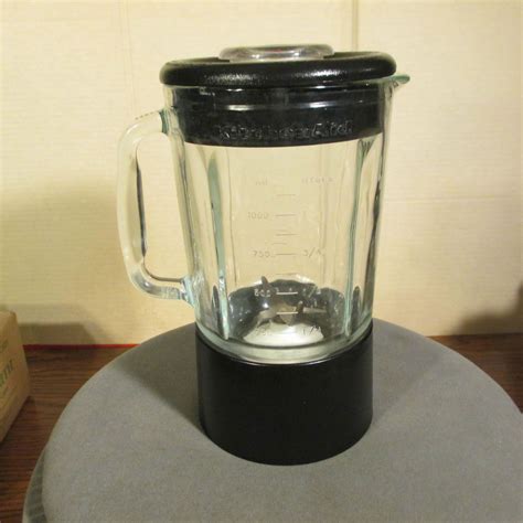 Kitchenaid Blender Replacement Glass Jar Black KSB5OB4 40oz/5cups ...