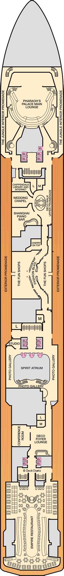 Carnival Spirit Deck Plans, Ship Layout & Staterooms - Cruise Critic