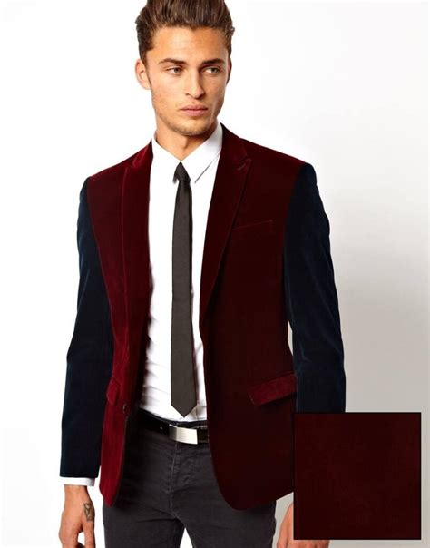 Men Velvet Blazer Outfits-17 Ideas on How to Wear Velvet Blazer