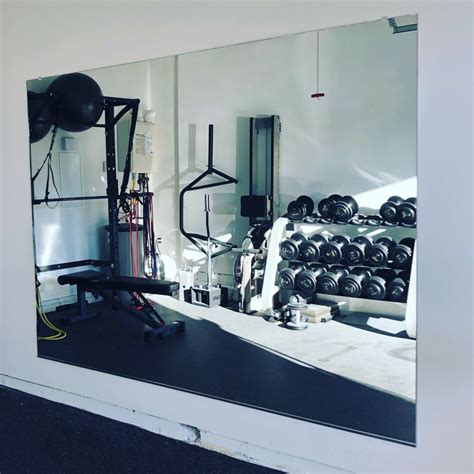 Garage Gym Mirror by Affordable Mirrors