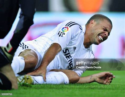 Ronaldo Nazario Soccer Player Injury Photos and Premium High Res ...