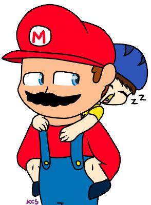 SML Mario and Jeffy by kittycatsun on DeviantArt