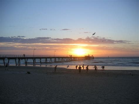 Glenelg Beach at sunset ..South Australia | Glenelg, Sunset, Beach