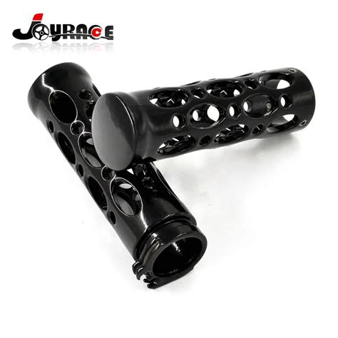 Chrome Hollow Handlebar Grips Motorcycle for Harley Davidson Custom ...