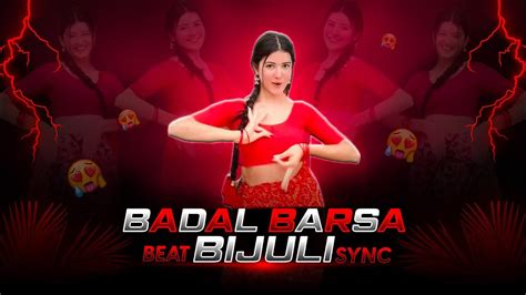 Badal Barsa Bijuli⛈️ - Beat Sync Montage | Cute Nepali Girls🥰 - YouTube