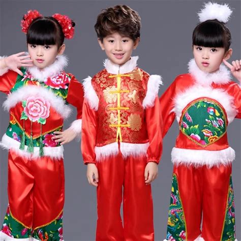 100 170CM Traditional Chinese Clothes New Year Costumes for Kids Boy ...