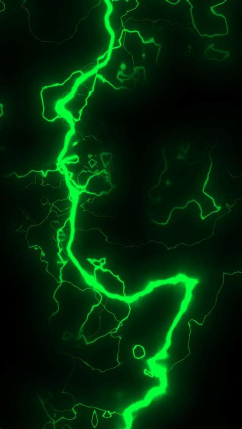 Green Lightning wallpaper, background Dark Green Aesthetic, Aesthetic ...