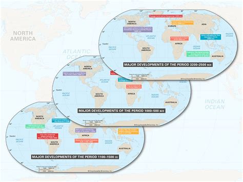 A Timeline of the World in 8 Maps | Britannica