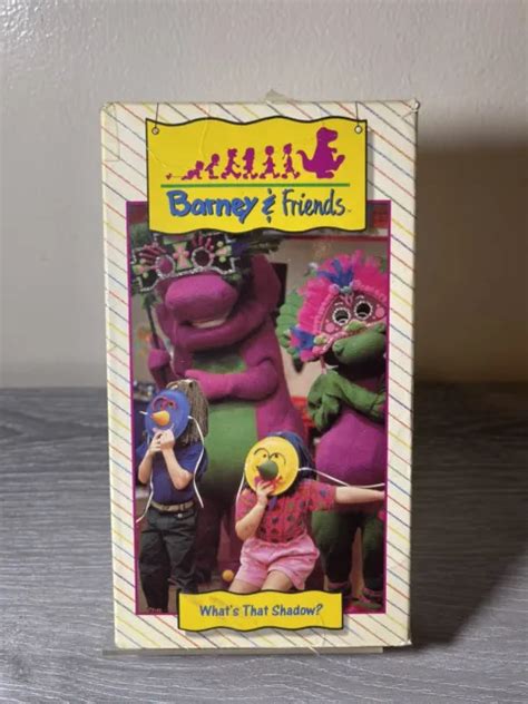 BARNEY FRIENDS WHAT’S That Shadow? VHS Video Tape Time Life Sing Along ...