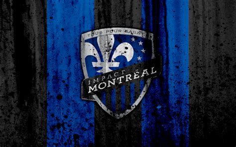 Download wallpapers 4k, FC Montreal Impact, grunge, MLS, art, Eastern Conference, football club ...