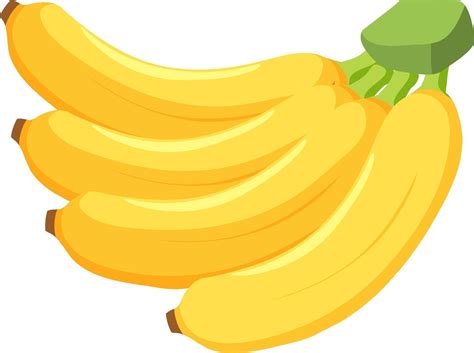 Bunch of bananas isolated on white background 1929225 Vector Art at Vecteezy