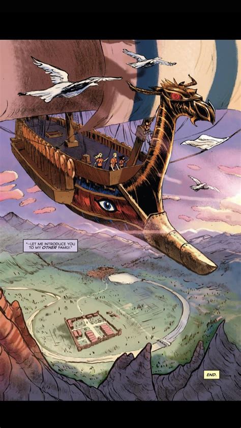 The Argo II doesn’t look how I imagined but still cool (from SoN Graphic Novel) : r/camphalfblood