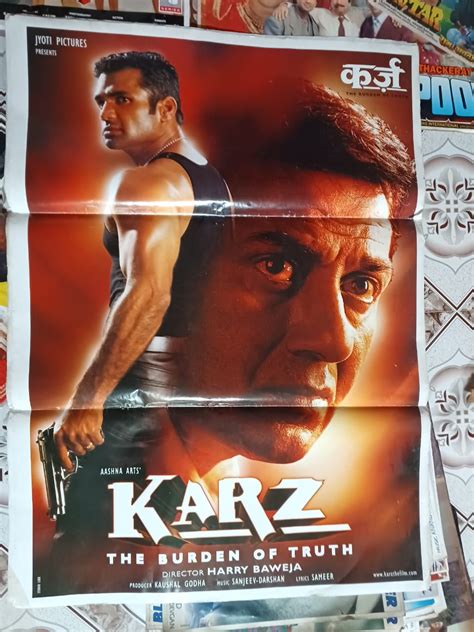 KARZ BOLLYWOOD MOVIE POSTER | Bollywood Poster Studio