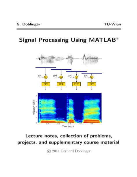 Signal Processing Using MATLAB