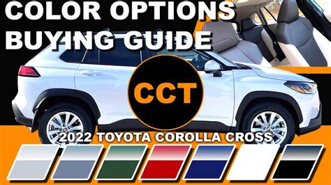 2022 Toyota Corolla Cross - Color Options Buying Guide - YouTube