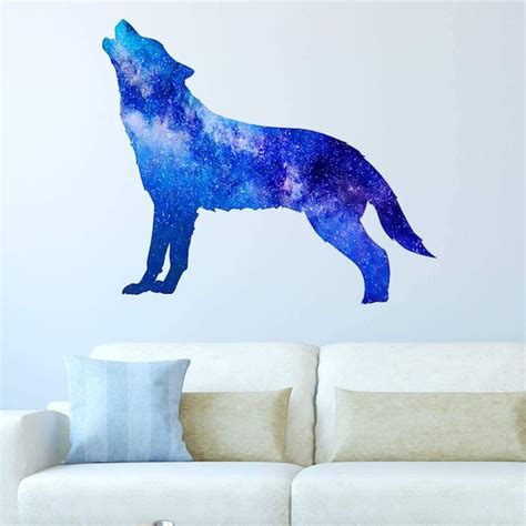 Wolf Wall Decal - Etsy