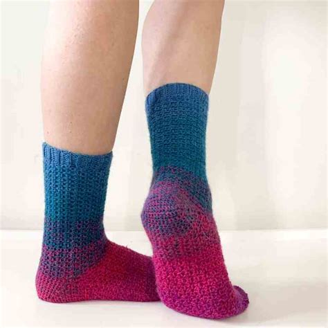 Step On - Free Crochet Sock Pattern - Dora Does