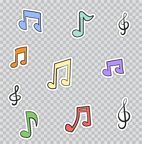 Music Note Stickers Images - Free Download on Freepik