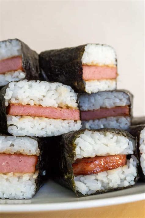 Spam Musubi Recipe - Delicious Not Gorgeous